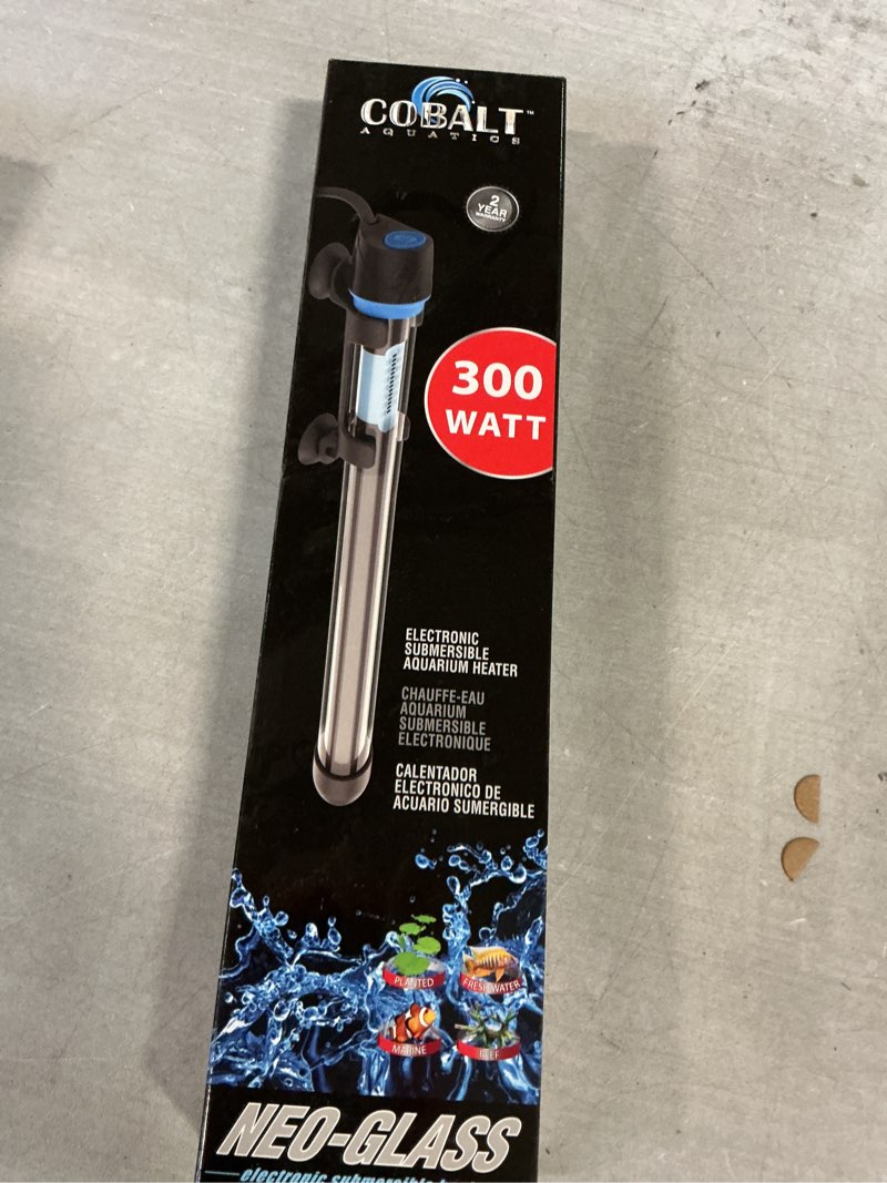 Condition photo showing New/Like New for 478430 300W Cobalt Neo-Glass Submersible Aquarium Heater