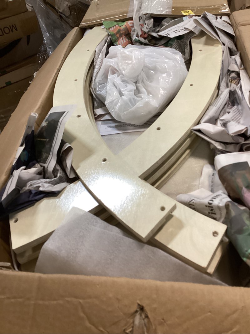 Condition photo showing Good Condition for Homegroove Cat Exercise Wheel for Indoor Cats, 46" Large XL Cat Running Treadmill Wheel with Carpeted Runway for Kitty’s Longer Life, Natural Wood Color(XL) XL Natural Wood