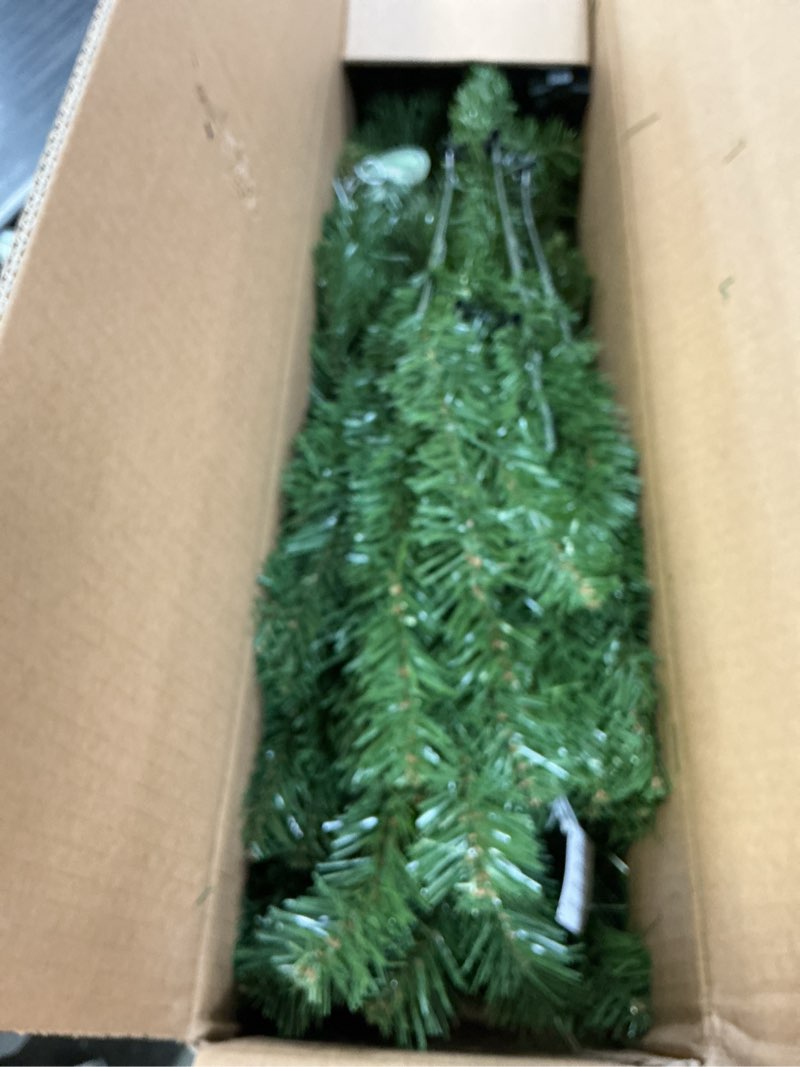Condition photo showing Good Condition for national tree company 4 ft unlit kincaid spruce mini artificial christmas tree, 269 tips, includes stand, green 4ft