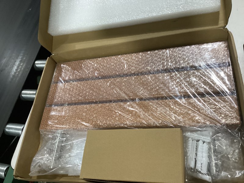 Condition photo showing New/Like New for 20 inchs teak folding shower seat wall mounted, folding shower seat with 400 lb. weight capacity (metal brushed cover)