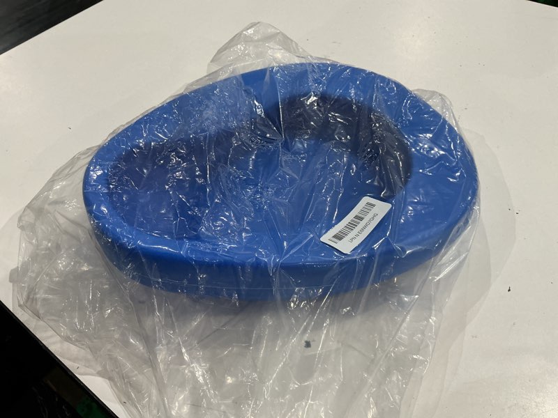 Condition photo showing As Is for comfortable bed pan for women and men, contoured bed pans spill proof, large smooth surface bedpan f