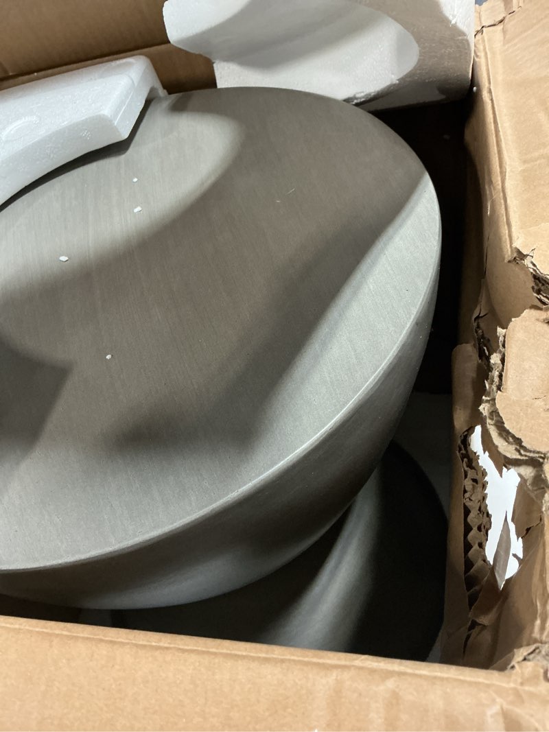 Condition photo showing Good Condition for Christopher Knight Home 313408 Side Table, Light Gray Samm,light Gray