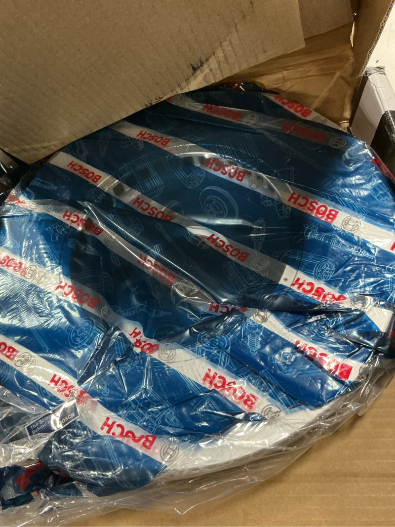 Condition photo showing New/Like New for BOSCH 25011429 QuietCast Premium Disc Brake Rotor - Compatible with Select Cadillac CTS; Chevrolet Camaro; FRONT - Single