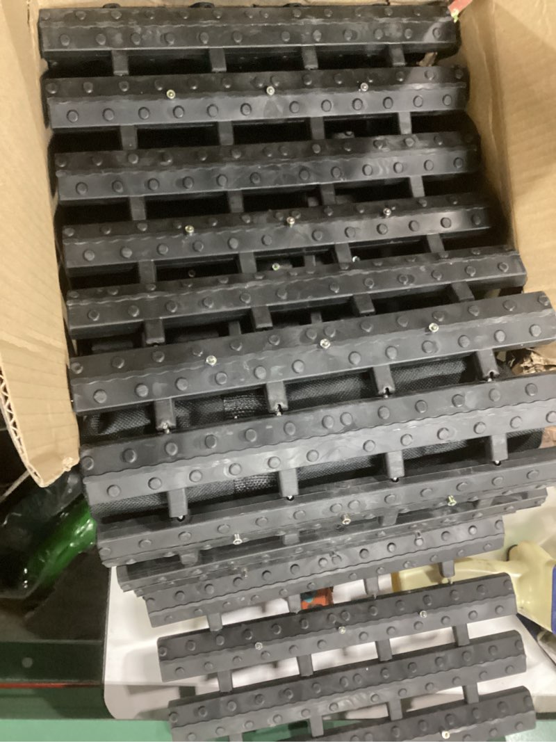 Condition photo showing Good Condition for Emergency Devices 2 pcs Tire Traction Mats 39.3" (L) x 10.8" (W), Portable for Snow, Ice, Mud, and Sand Used to Car, Truck, Van or Fleet Vehicle Off Road Winter Accessories (2PCS* 39in)