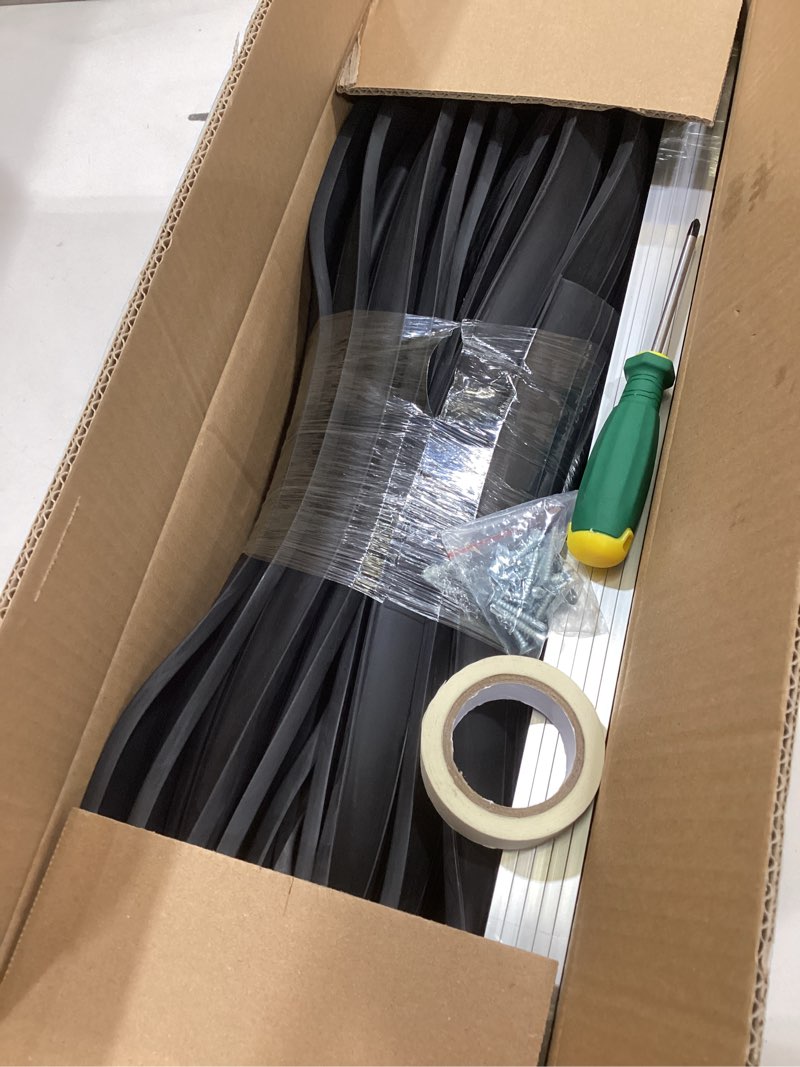 Condition photo showing Good Condition for alophoty 16.5 ft garage door seal bottom kit - heavy duty epdm rubber u+o ring weather stripping with pre-drilled aluminum track, universal replacement stops rain, drafts & pests, easy to install 16.5 feet