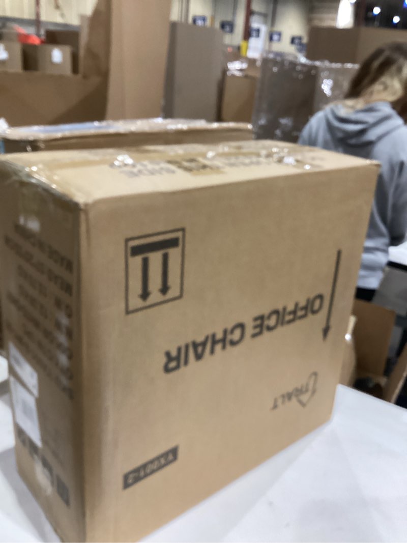 Condition photo showing New/Like New for TRALT Office Chair - Ergonomic Desk Chair with Adjustable Lumbar Support, Mesh Computer Chair, Executive Chairs for Home Office Comfortable Lumbar Support (White)