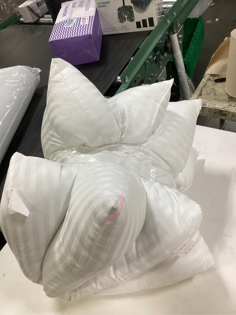 Condition photo showing New/Like New for EIUE Hotel Collection Bed Pillows for Sleeping 2 Pack Queen Size?Pillows for Side and Back Sleepers,Super Soft Down Alternative Microfiber Filled Pillows,20 x 30 Inches White Queen (Pack of 2)