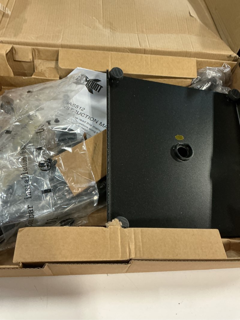 Condition photo showing Good Condition for USX MOUNT Universal Speaker Stands, Height Adjustable Extend 30.0" to 39.1" for Satellite Speakers & Small Bookshelf Speakers up to 11 lbs Per Stand, 1 Pair Floor Stands for Sony Bose Polk JBL Yamaha 30" to 39.1" Speaker Stands