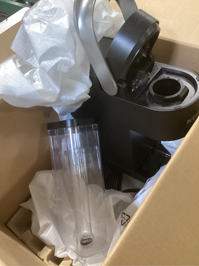 Condition photo showing As Is for keurig k-brew+chill iced or hot single-serve k-cup coffee maker with multistream and quickchill technology, 70oz. removable reservoir