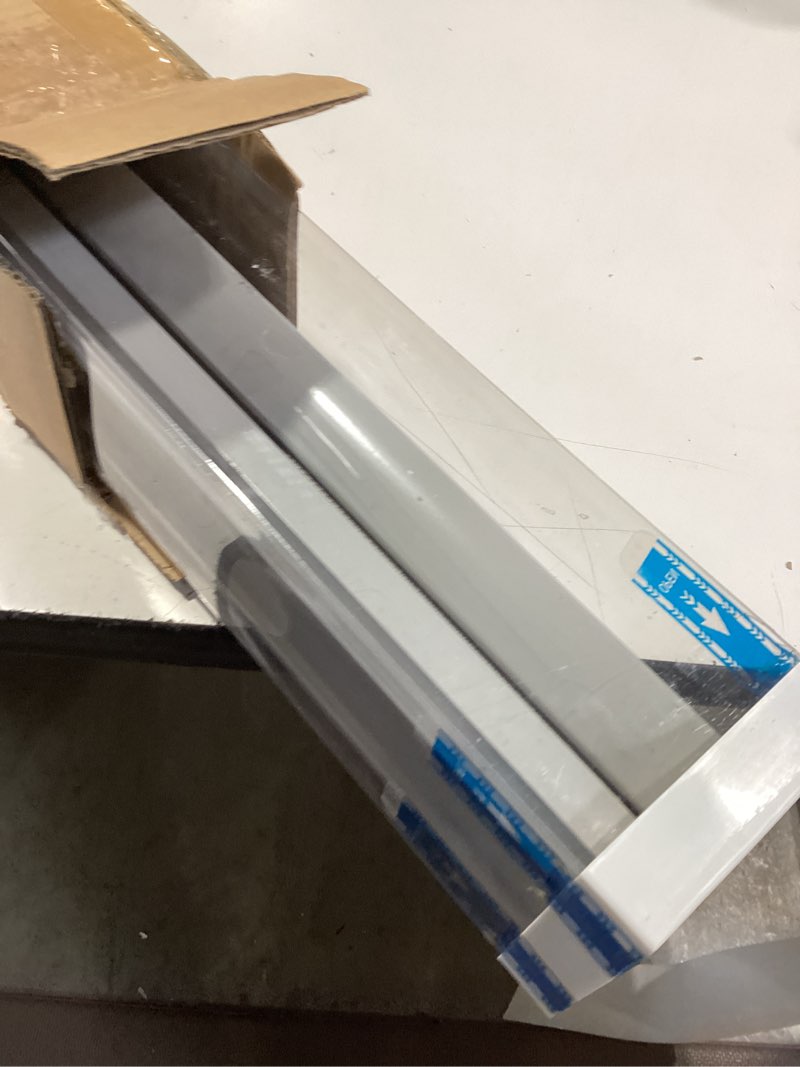 Condition photo showing Good Condition for changshade zebra blinds for windows cordless double layered roller semi sheer shades with valance light filtering privacy for day and night pull down roller shade for home office,20" w×72" h,grey grey 20"w×72"h