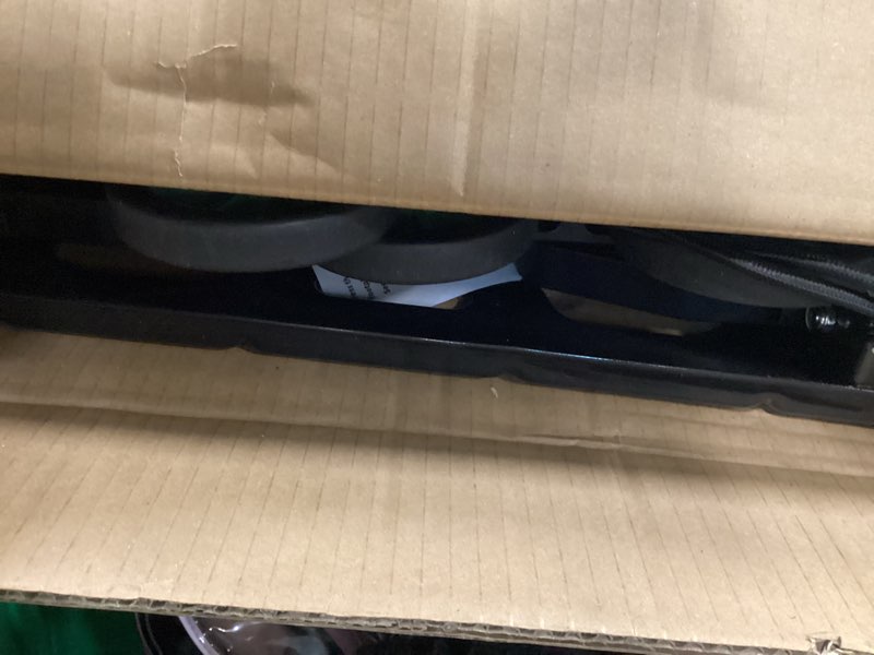 Condition photo showing New/Like New for Heavy-Duty 330LB Capacity Hand Truck with Stair-Climbing Wheels & One-Touch Retractable Handle - Q235 Steel Collapsible Dolly Cart, 4.2-Inch Triple Wheels, Elastic Strap & Sponge Grip (Green) Green 330lbs