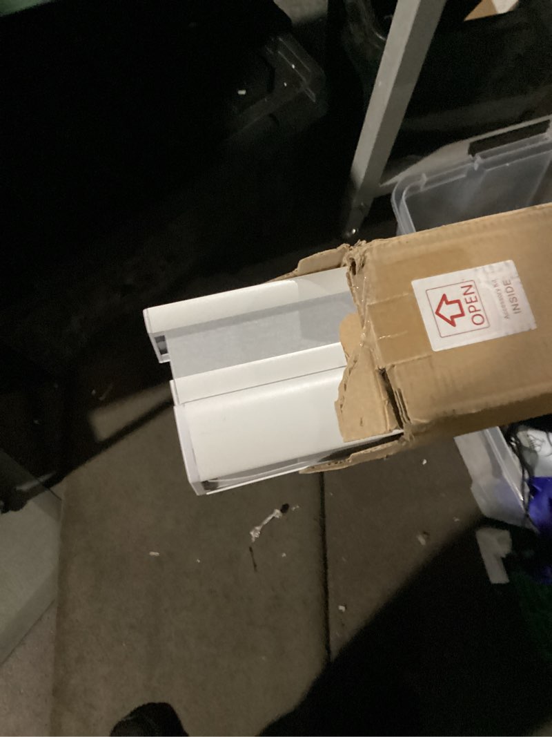 Condition photo showing Good Condition for Joydeco No Tools No Drill Blinds for Indoor Windows, Cordless Window Blinds Cellular Shades Top Down Bottom Up Blackout Honeycomb Blinds Thermal Insulated Noise Reduction (White, 15" W x 36" H) A - White 15"W x 36"H