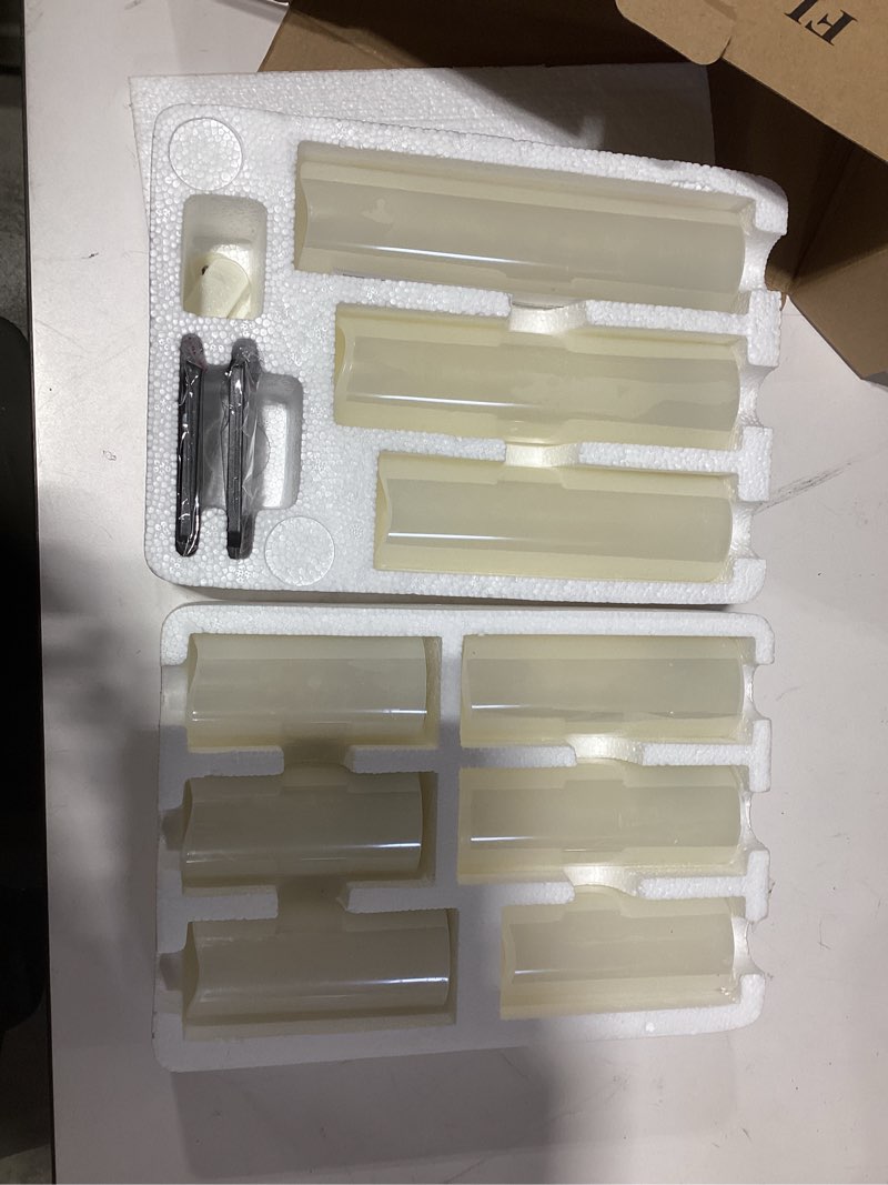 Condition photo showing As Is for Vinkor Flameless Candles Battery Operated Candles Real Wax Pillar LED Candles with 10-Key Remote and Cycling 24 Hours Timer (Ivory 4" 5" 6" 7" 8" 9")