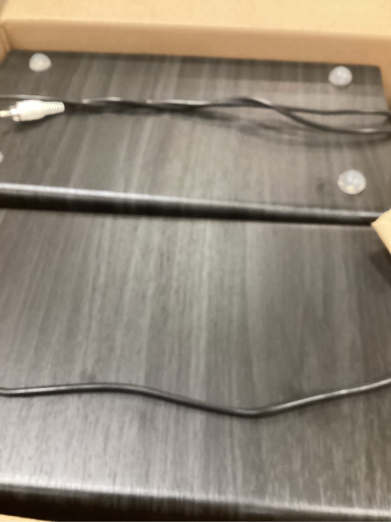 Condition photo showing New/Like New for Vintage Record Player with External Dual Stereo Speakers Turntable Support Bluetooth Wireless Playback Support 3-Speed 33 1/3, 45, 78RPM Record Player for Vinyl with RCA Output Auto Stop