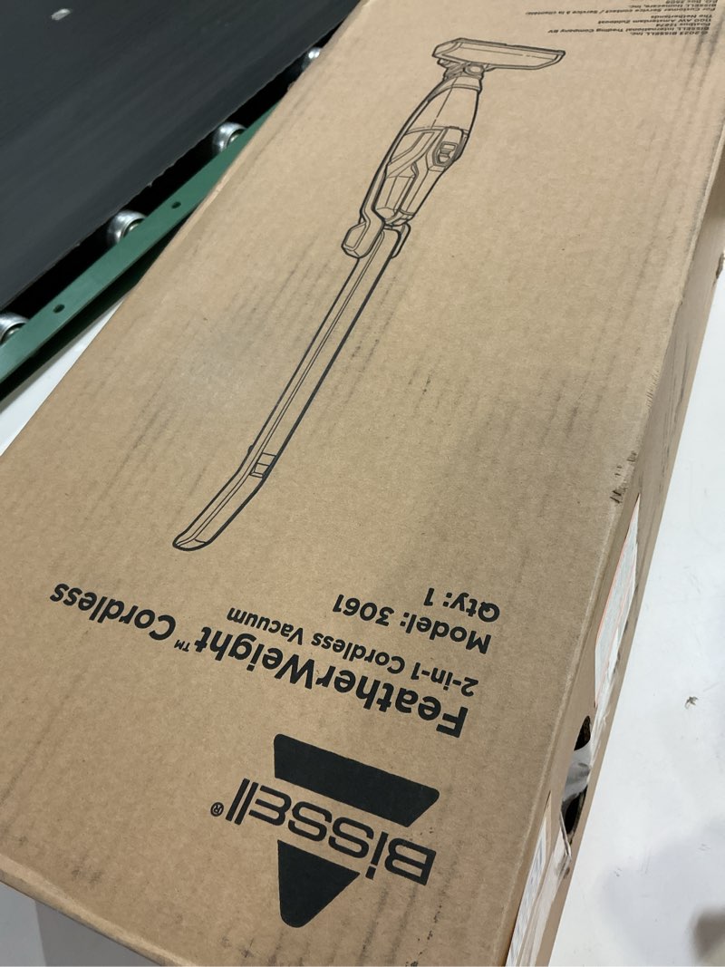 Condition photo showing Good Condition for Bissell, 3061 Featherweight Cordless Stick Vacuum, Self-Standing, Electric Blue, Black