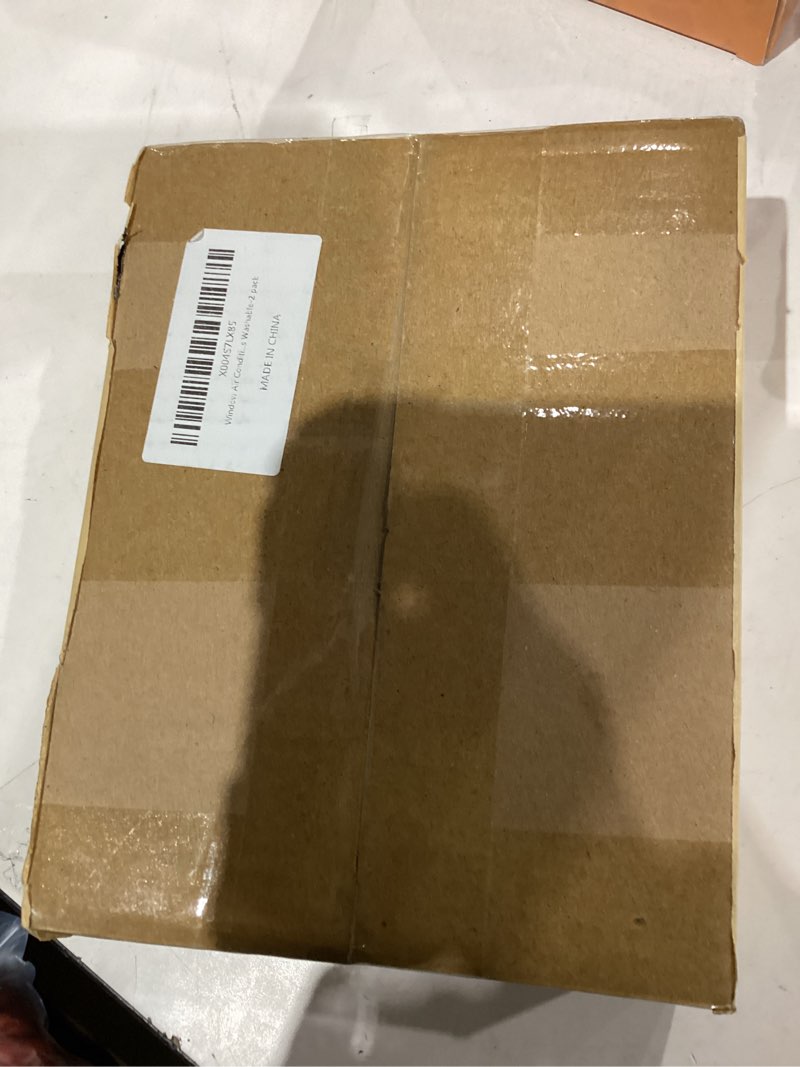 Condition photo showing New/Like New for 2 Pack Window AC Cover Winter Insulated Air Conditioner Cover for Outside Units Waterproof Snowproof 600D Oxford Protection AC Unit for Outside with Adjustable Straps, 21" W x 16" D x 15" H 2pcs-21"W x 16"D x 15"H