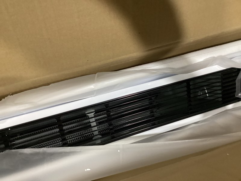 Condition photo showing New/Like New for Convection Space Heaters for Indoor Use Large Room, 1500W Infrared Room Heater with Remote, 24Hrs Timer, Electric Stand & Wall Panel Heater with Adjustable Thermostat for Office Bedroom Use Black&Grey