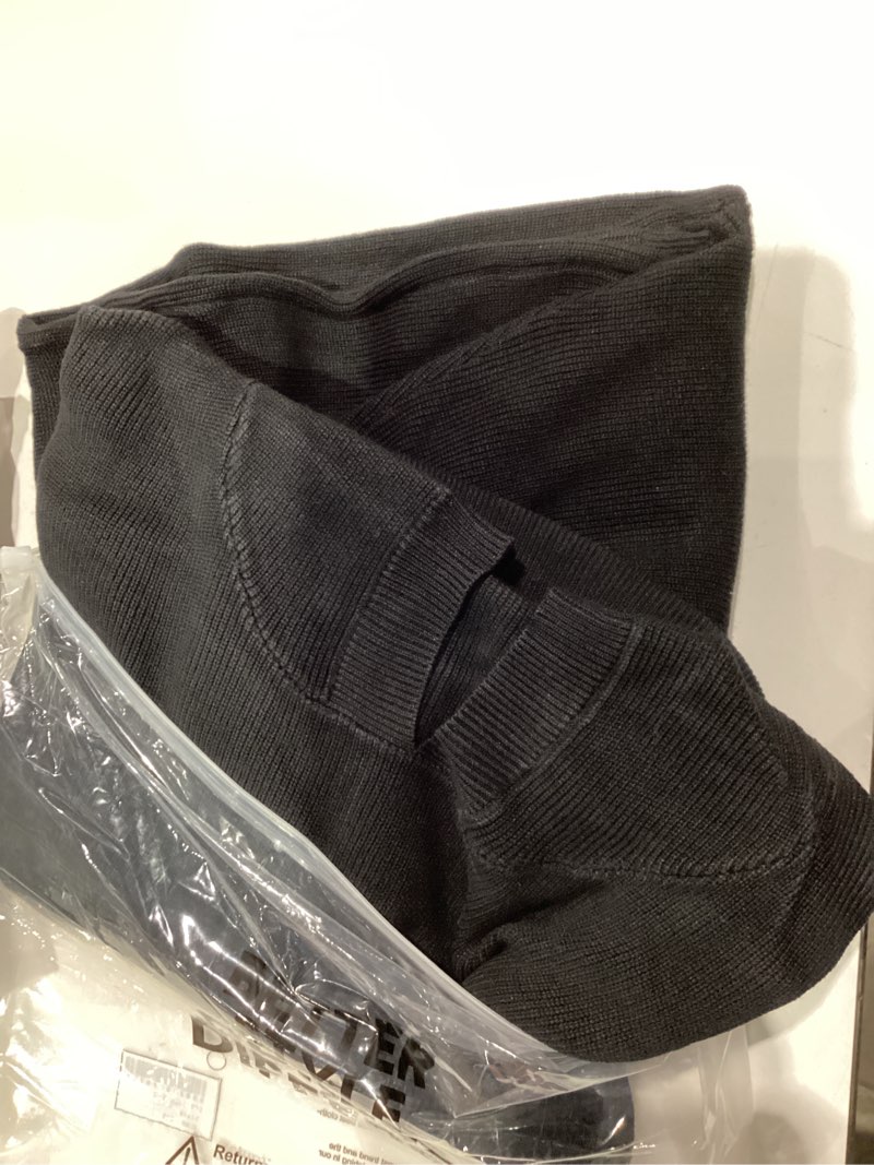 Condition photo showing Good Condition for Viottiset Women's 2 Piece Outfits Sweater Set Long Sleeve Hoodies With Pocket Wide Leg Pants Lounge Sets Tracksuit Black Medium