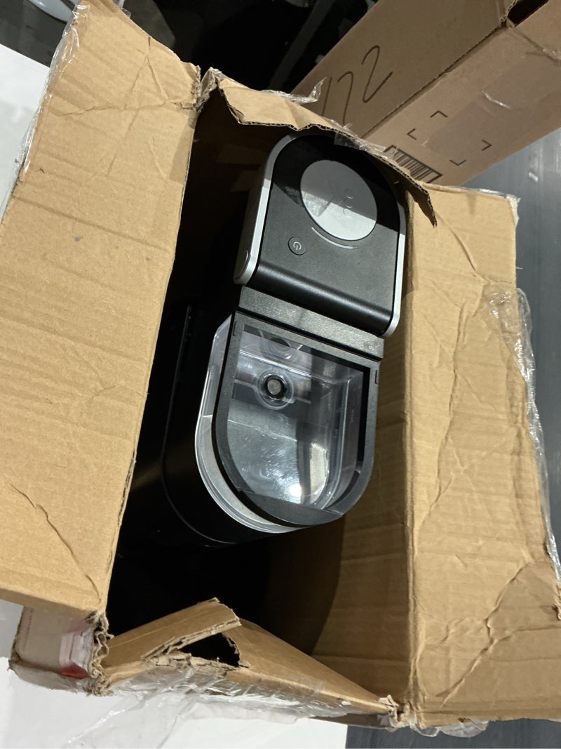 Condition photo showing As Is for keurig k-mini single serve k-cup pod coffee maker, 6 to 12oz brew size, with cord storage, perfect for small spaces, black