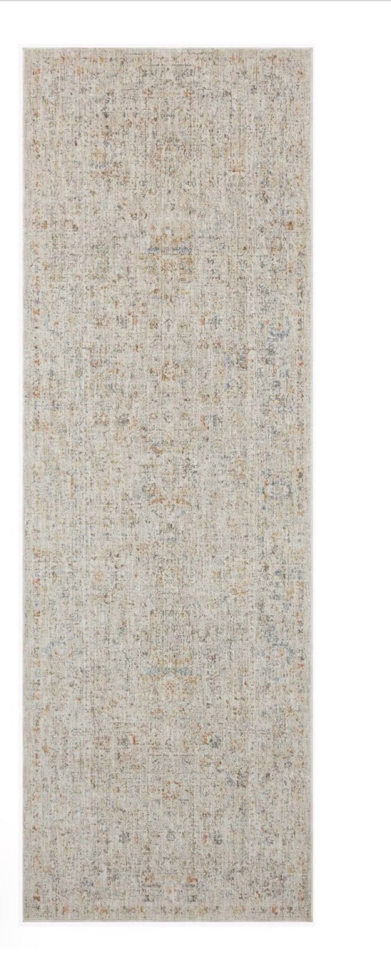 Loloi Amber Lewis Honora Collection HON-05 Bone/Multi 2'-7" x 10'-0" Runner Rug