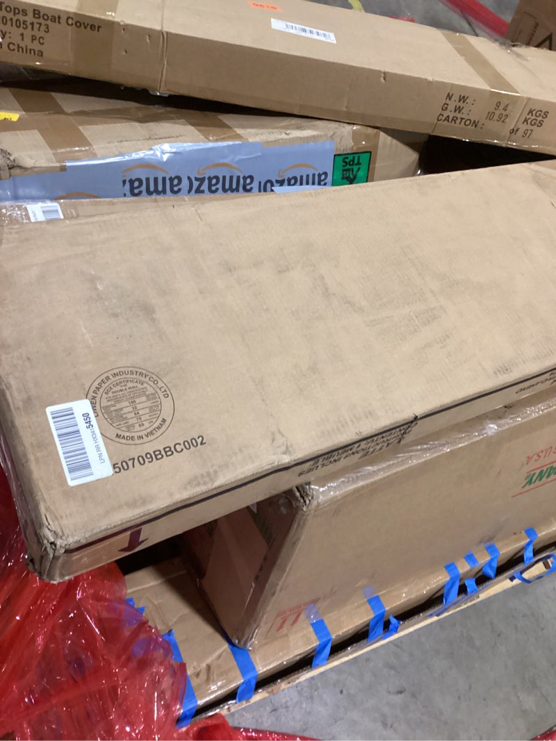 Condition photo showing New/Like New for Signature Design by Ashley Wooden Mattress Support Bunkie Board Roll Slat with Nylon Cord, King, Beige