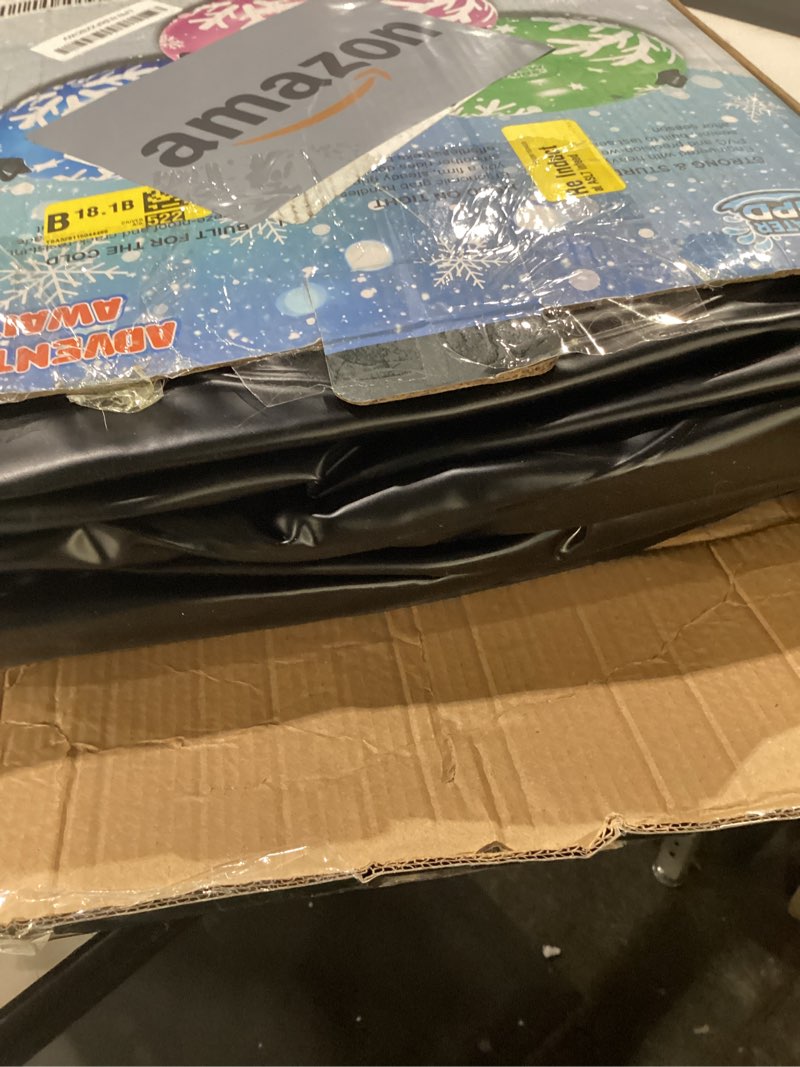 Condition photo showing New/Like New for Snow Tube, 3 Packs Sledding Snow Tube Sports Inflatable Snow Sled Thickened Duty Hard Bottom Sleds for Snow with Handles, Winter Outdoor