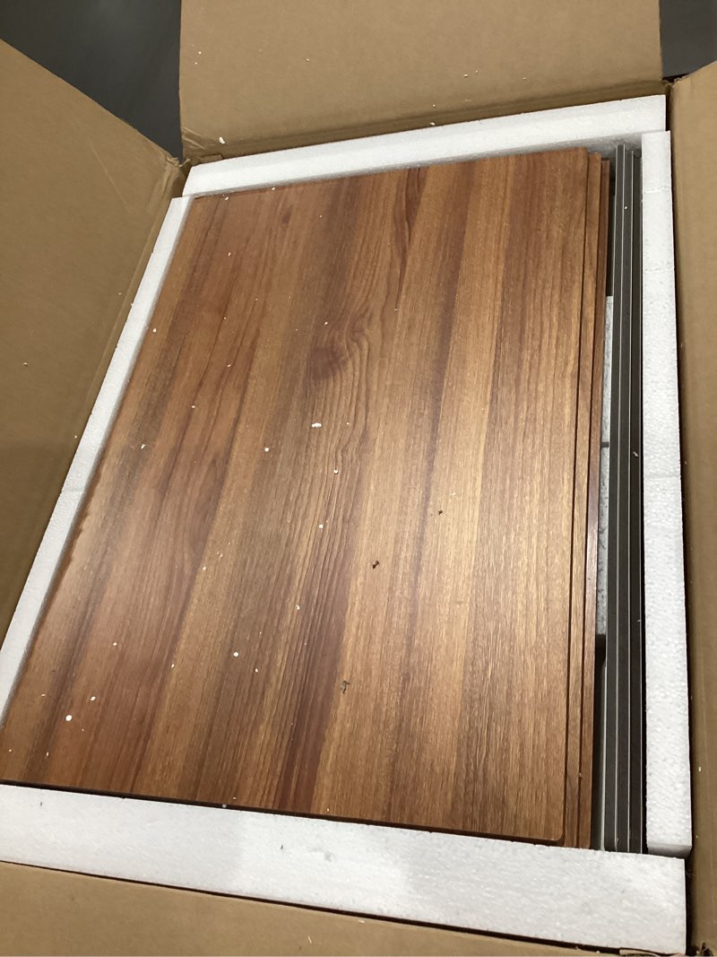 Condition photo showing Good Condition for 6-pack pvc composite board wire rack covers for pantry - imitation wood-look 24x16 inch, closet, bathroom, waterproof scratch resistant easy install, wood shelf covers for wire shelving brown 24*16in brown