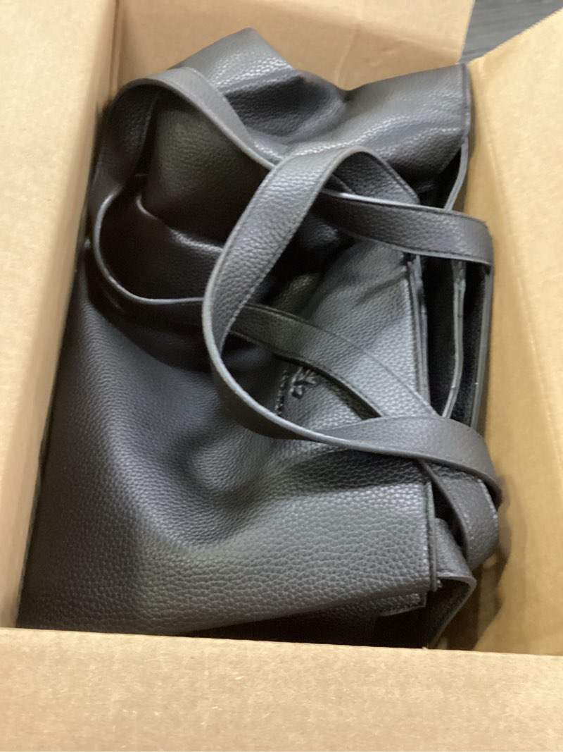 Condition photo showing Good Condition for LOVEVOOK Laptop Tote for Women - 15.6 Inch Faux Leather Laptop Bag with Clutch, Large Capacity Office Purse Computer 17 inch Black