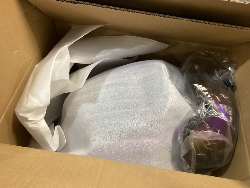Condition photo showing New/Like New for Adult 4 Wheeler Helmet, Off-Road Helmet, Motocross Helmet DOT Certification Comfortable and Breathable Full Helmets for Locomotives Used in All Seasons,Purple,S