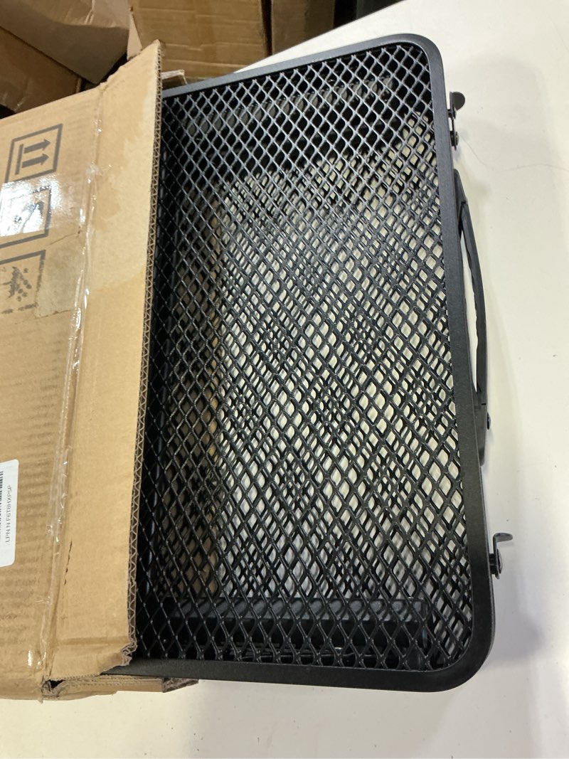 Condition photo showing Good Condition for gregin camping table with mesh desktop, lightweight & portable small folding grill table, height adjustable metal outdoor table for camp, cooking, bbq, rv, picnic-2 ft black s: 23.62"l x 15.75"w x 10.6"h/22"h