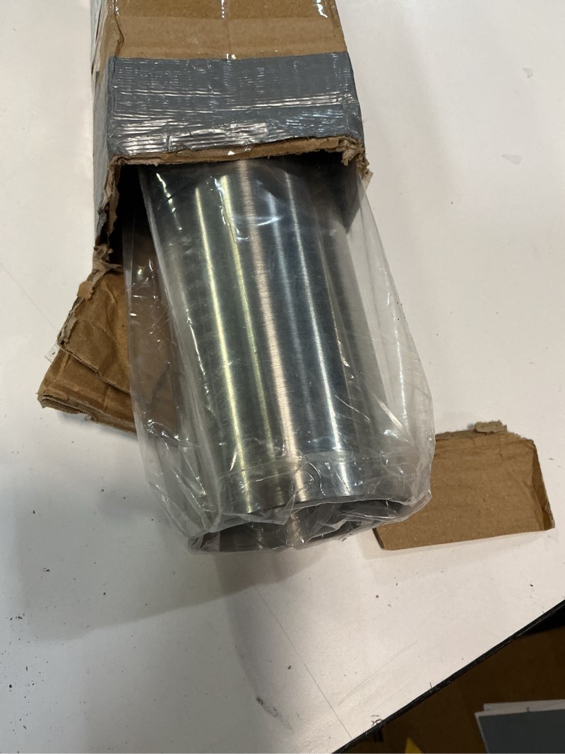 Condition photo showing New/Like New for 3 inch stainless steel t304 exhaust tubing, 3''id-to-od length 22''straight exhaust extension tube tailpipe,universal connector adapter tubo 3'' 22'' straight