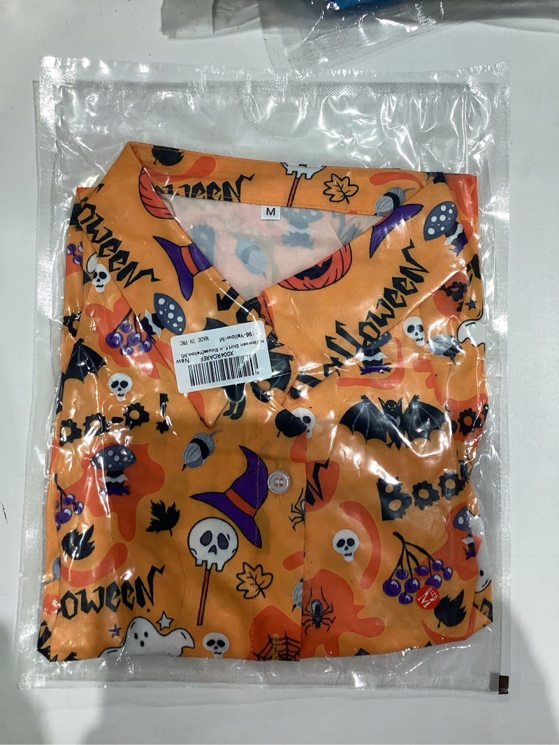 Condition photo showing New/Like New for Halloween T Shirt Women Sanderson Shirt Witches Graphic Tees Casual Short Sleeve Holiday Shirts Top Medium 196-yellow