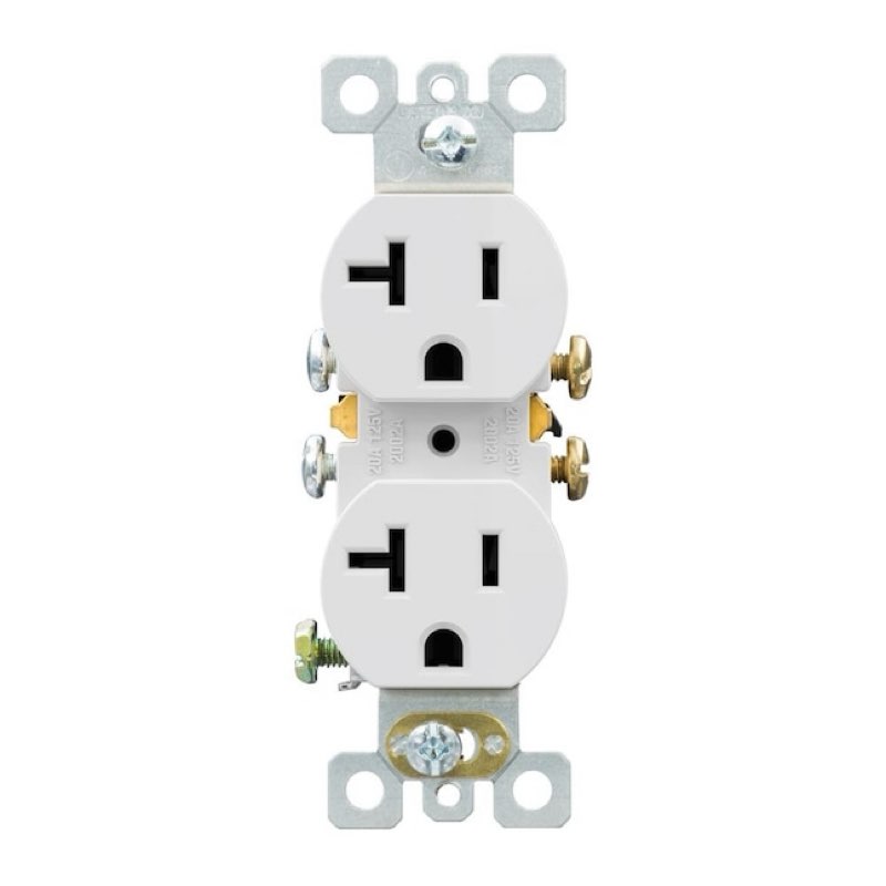 Utilitech 20-Amp 125-volt Residential Duplex Outlet