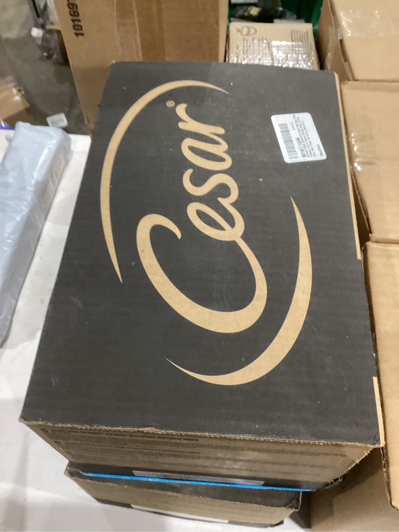 Condition photo showing New/Like New for Cesar Home Delights & Classic Loaf in Sauce Adult Wet Dog Food, Variety Pack, Wet Food for Dogs, 3.5 oz Tray, 36 Count Classics & Home Delights Variety 36 Count (Pack of 1)