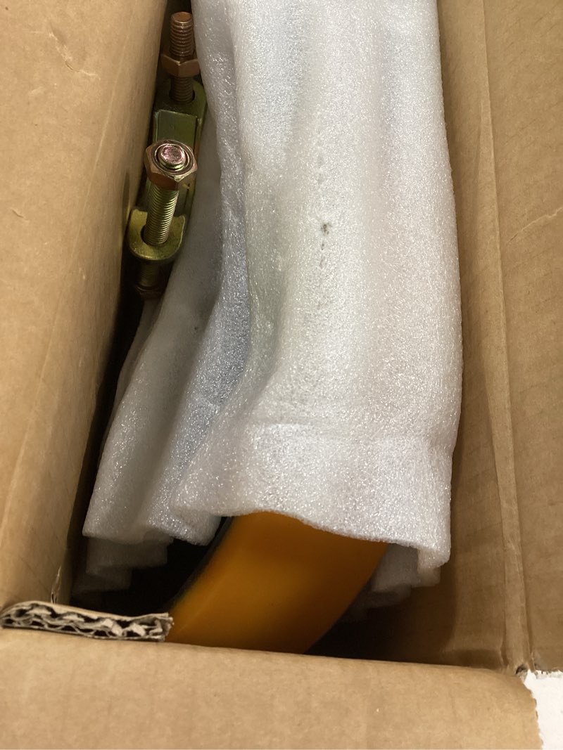 Condition photo showing Good Condition for Gate Wheel - 8" Heavy Duty Fence Gate Wheels for Metal Swing Gate and Wooden Gate, Supports 800 lbs, Ease of Installation