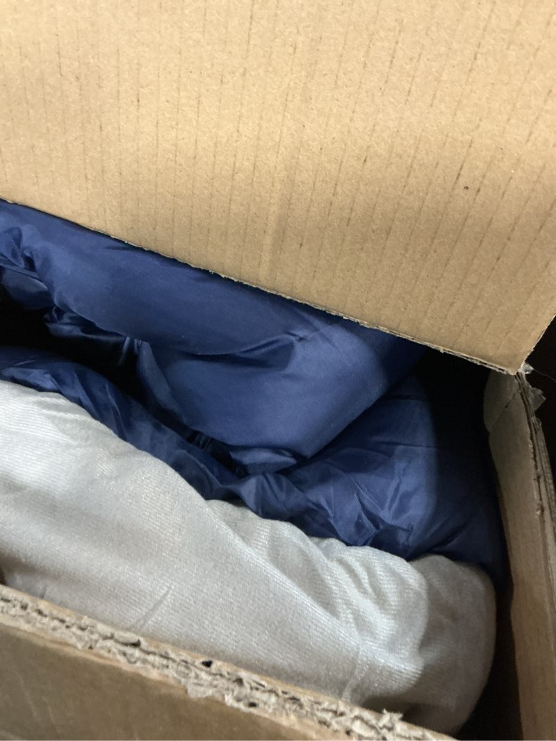 Condition photo showing As Is for Coleman Brazos 20/30°F Adult Cool-Weather Sleeping Bag with No-Snag Zipper & Stuff Sack, Machine Washable, Great for Camping, Traveling, Guests, & More PFAS-Free 30°f