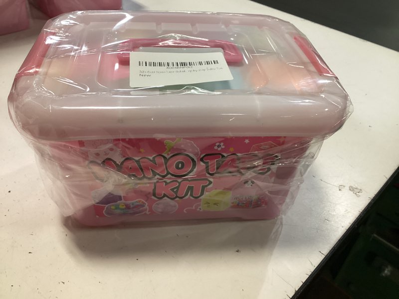 Condition photo showing New/Like New for ZiZa Cute Nano Tape Bubble Kit, Nano Tape Squishy Maker Making Kit, Birthday Gifts for 4 5 6 7 8 9 10 Year Old Girls Girl, Kids Toys for Girls 4-6 6-8 7-8 8-10 10-12