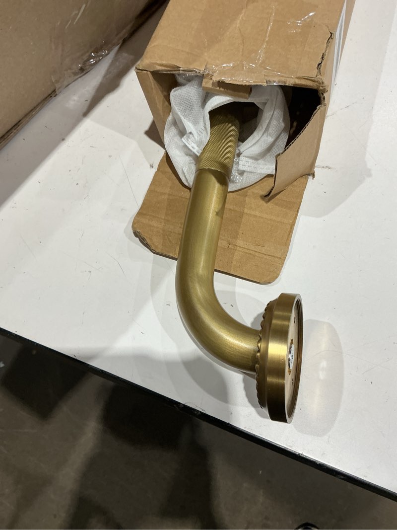 Condition photo showing Good Condition for shower grab bar, 17.7 inch grab bars for bathtubs showers bathroom, anti slip brass shower grabs for seniors 17.7 inch - antique brass
