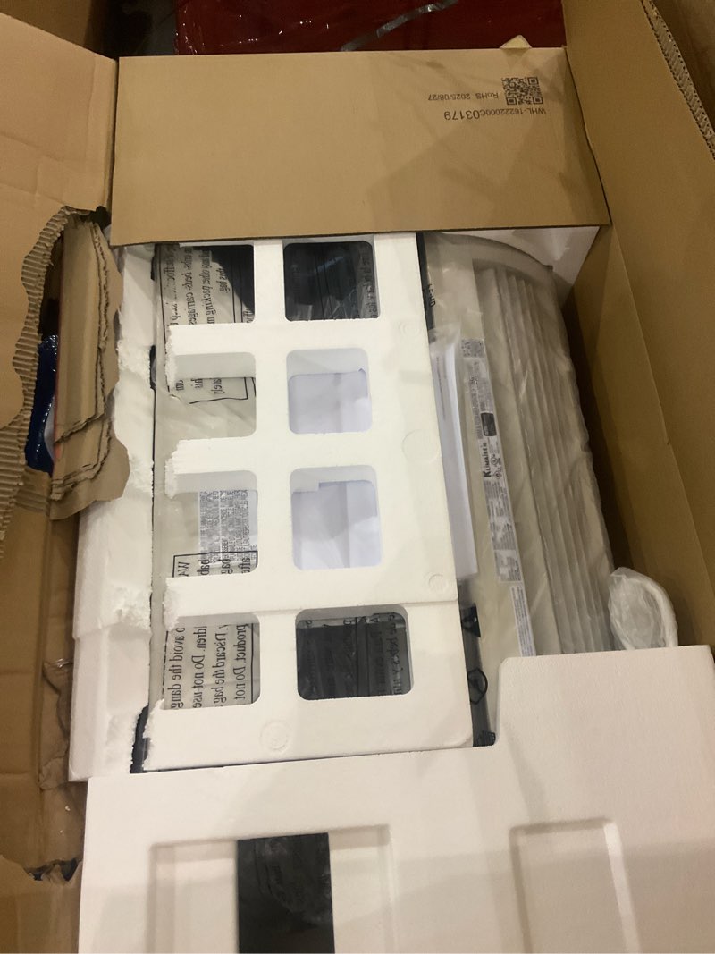 Condition photo showing Good Condition for klimaire ptac 12,000 btu air conditioner heat pump r-32 with remote control & 3.5 kw electric heater -230v 12000 btu_3.5kw