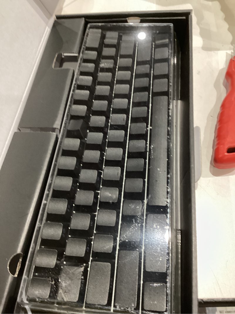 Condition photo showing As Is for MechLands Aula Mini60 HE PRO Wireless Hall Effect Gaming Keyboard, 4000mAh, SOCD & DKS, Magnetic Keyboard with Fast Trigger, Adjustable Actuation, 8K Polling, RGB Backlit, Sound Dampening (Black)