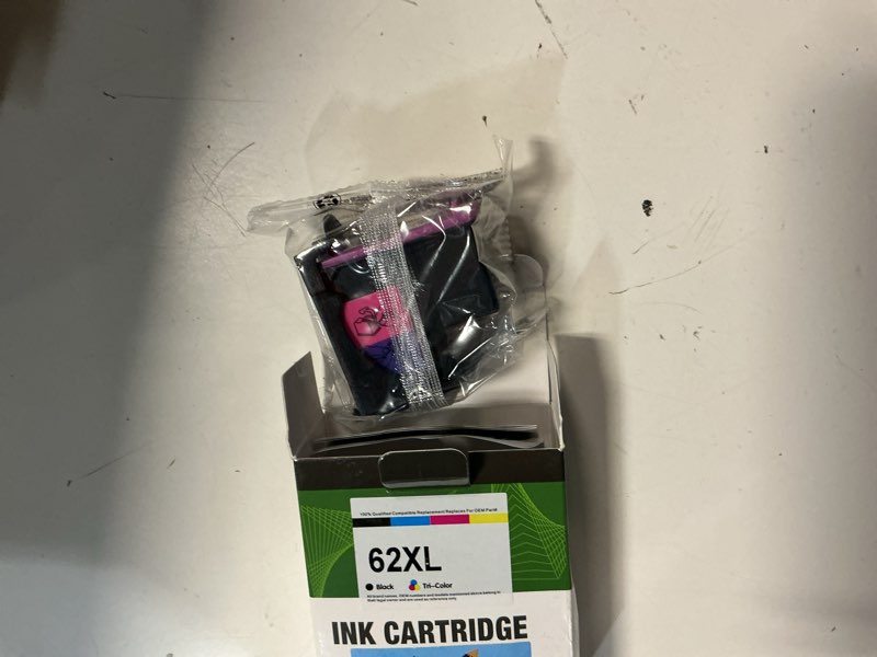 Condition photo showing Good Condition for 62xl ink cartridges compatible for hp 62 ink cartridges for envy 7640 5640 5660 5540 7644 7645