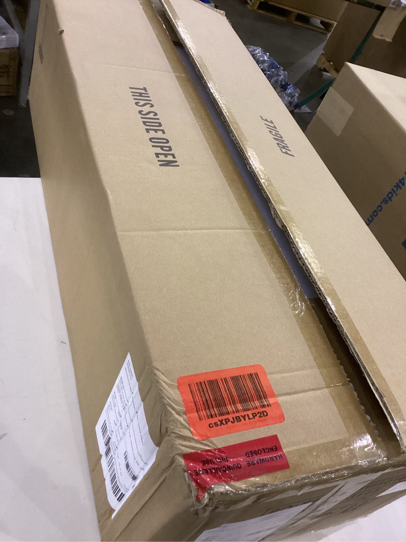 Condition photo showing Good Condition for Farmhouse Chandeliers for Dining Room, 5-Light Rustic Rectangular Kitchen Island Lighting, Vintage Wood Island Lights for Kitchen with Clear Glass Shade