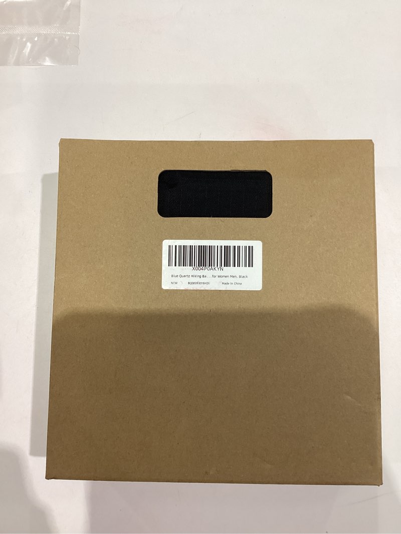 Condition photo showing New/Like New for Blue Quartz Hiking Backpack 30L Lightweight Packable Backpack for Travel, Water Resistant Foldable Daypack for Women Men, Black