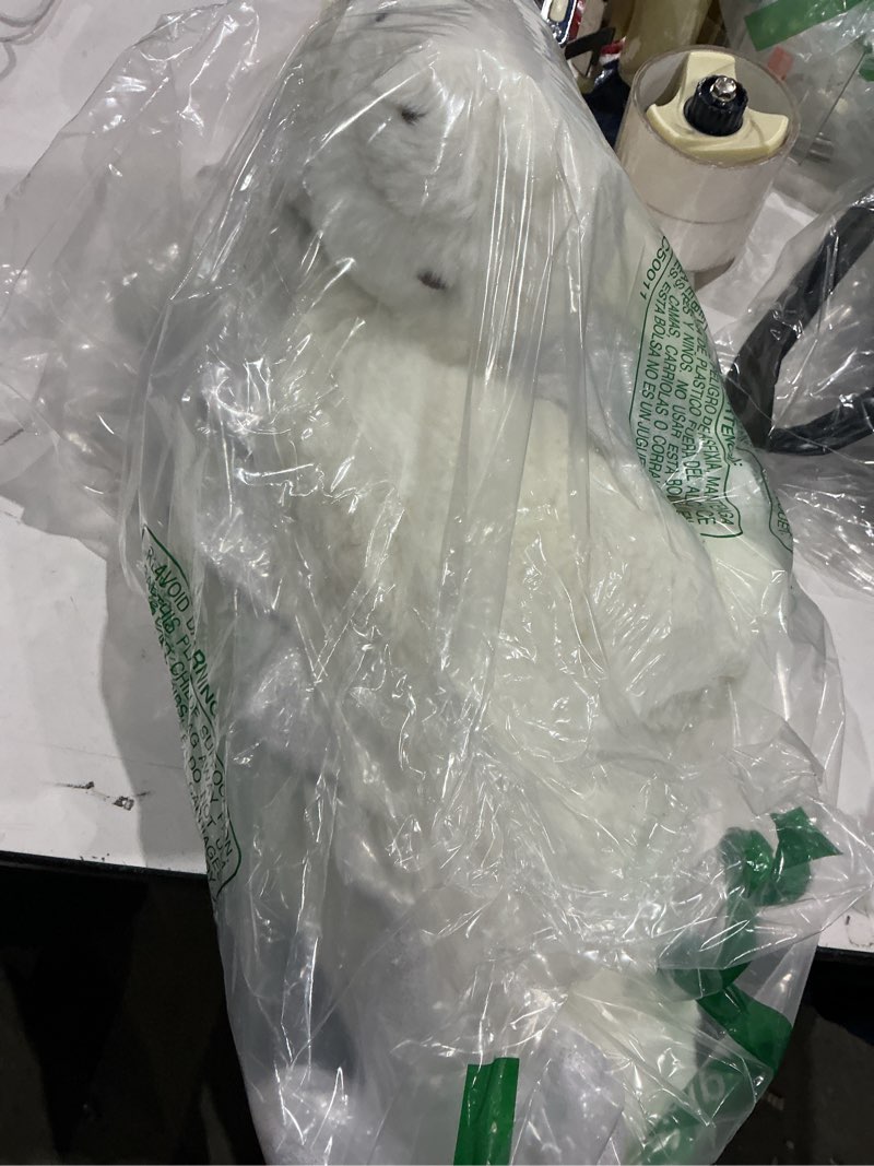 Condition photo showing Good Condition for white weighted stuffed animals 10lbs 35.4", weighted dragon stuffed animal for kids and adults, heavy weighted stuffed animals for comfort and relaxation