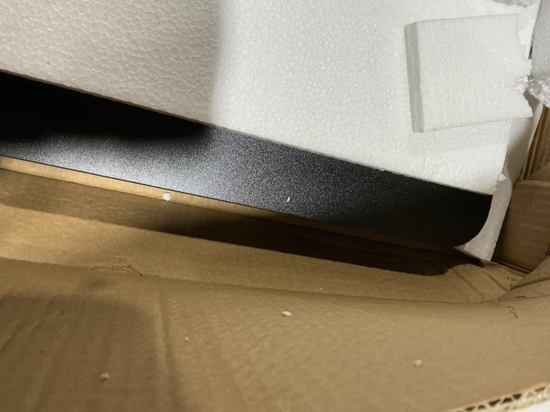 Condition photo showing Good Condition for Standing Desk Converter Adjustable Height,Keyboard Riser for Stand Up Desk Riser,Computer Keyboard Stand for Desktop,Ergonomic Sit Stand Computer Workstations Black Size 23.6 Inch