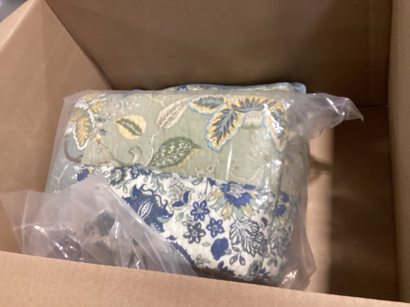 secgo california king quilt size - 100% cotton oversized california comforter set green bedding sets