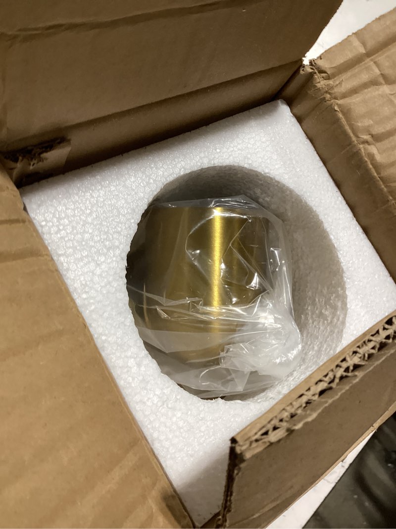 Condition photo showing Good Condition for small dome wall sconce-brass, swedish design, integrated modern, functional, bath sconces, bathroom sconce, bathroom wall lights,not includes bulb,4.5" l x 4.5" w x 4.5" h
