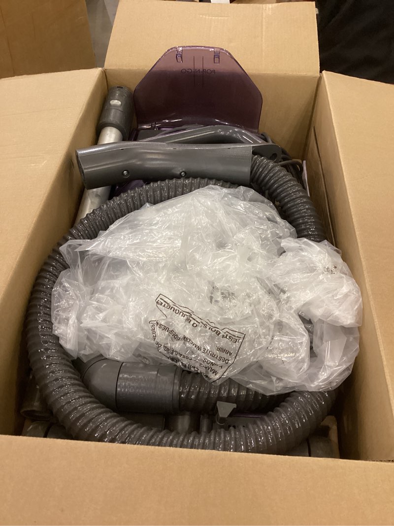 Condition photo showing Good Condition for Kenmore 600 Series Pet Friendly Lightweight Bagged Canister Vacuum with Pet PowerMate, Pop-N-Go Brush, 2 Motors, HEPA Filter, Aluminum Telescoping Wand, Retractable Cord and 4 Cleaning Tools, Purple