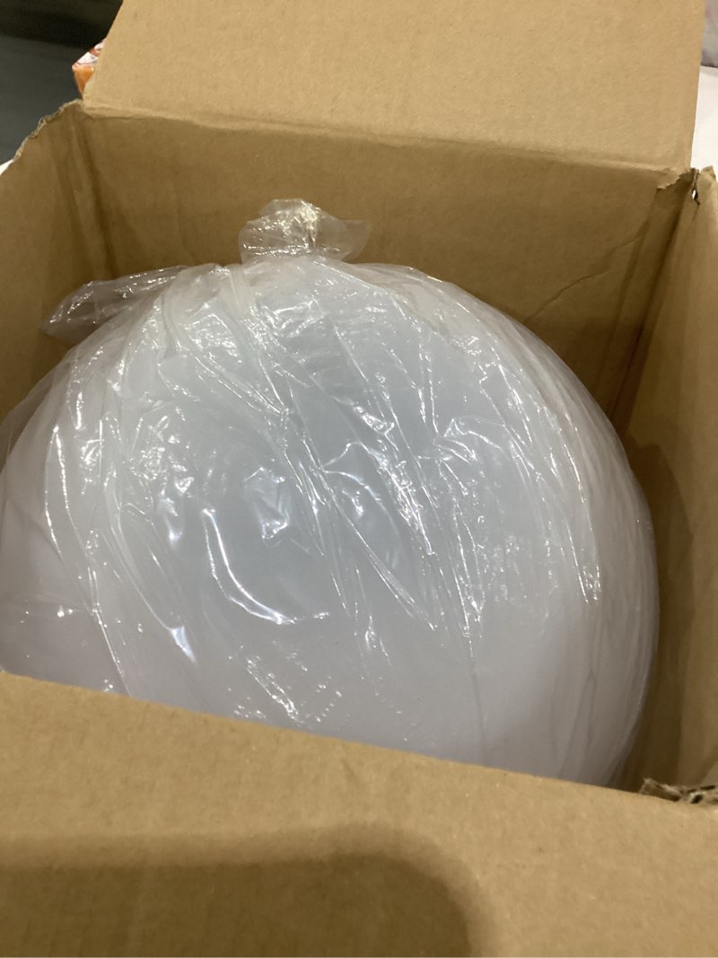 Condition photo showing Good Condition for 12-inch led ball light, changing glowing orb light with remote, soft dimmable globe floor lamp, rechargeable globe mood lamp, waterproof decorative cordless night lights for home bedroom nursery patio 12 inch