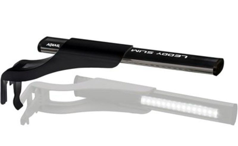 Aquael Leddy Slim Sunny Premium Aquarium Light Black  5W 8 -11.75